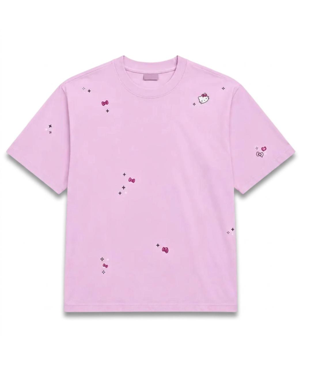 BALENCIAGA Розовая футболка, фото 3
