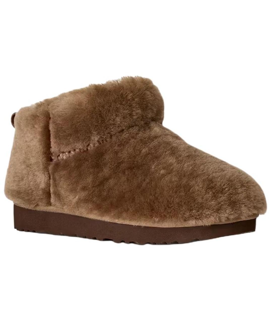 UGG Коричневые ботинки, фото 3