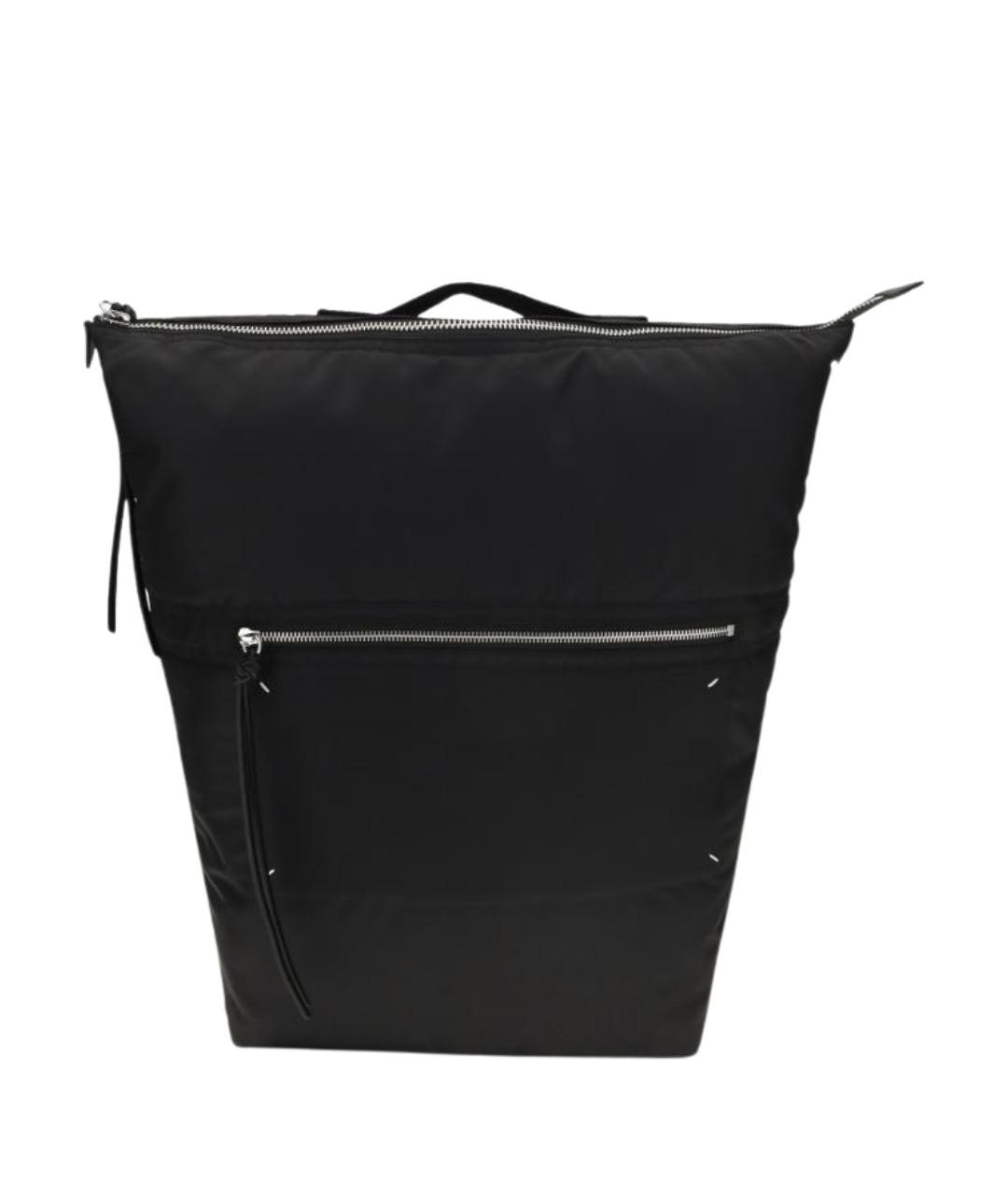 MM6 MAISON MARGIELA Черный синтетический рюкзак, фото 1