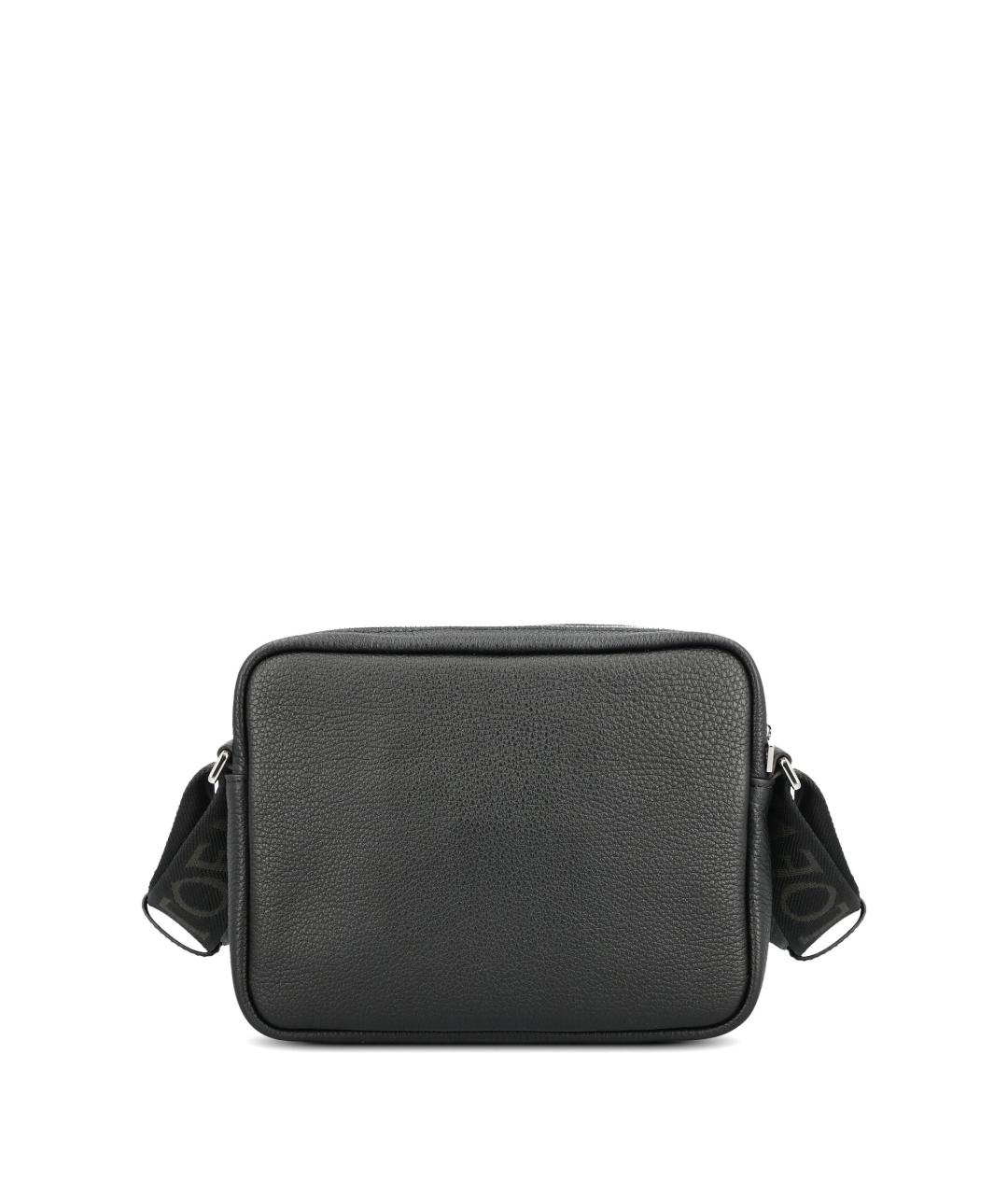 LOEWE Черная кожаная сумка на плечо, фото 4