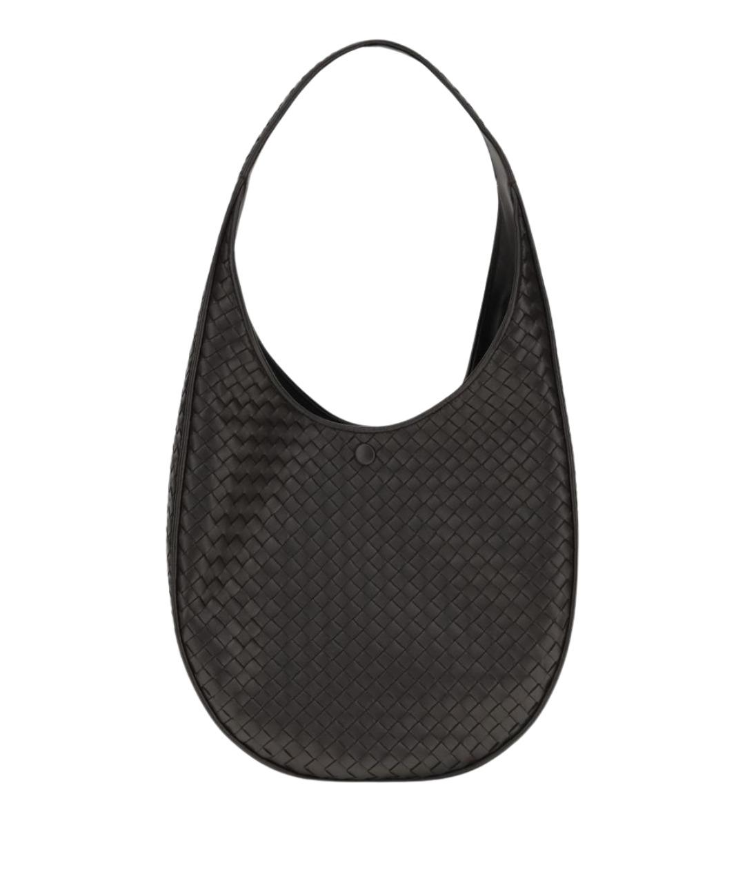 BOTTEGA VENETA Коричневая кожаная сумка через плечо, фото 1