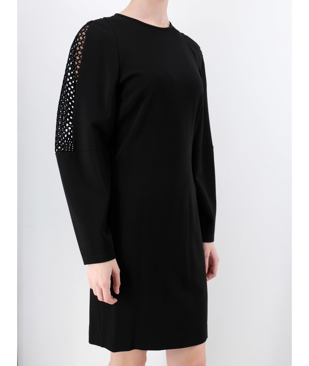 STELLA MCCARTNEY Черное шелковое повседневное платье, фото 2