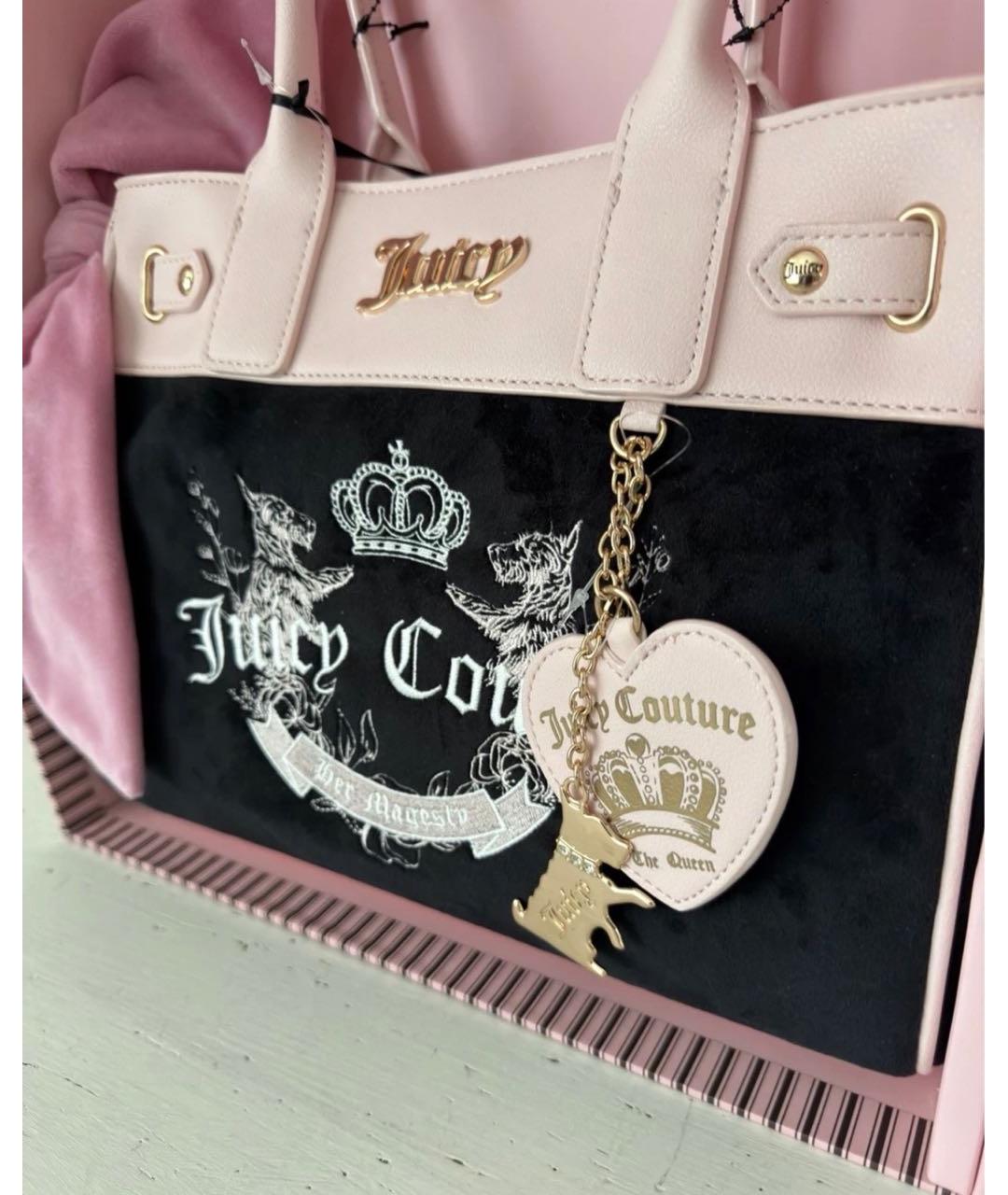 JUICY COUTURE Черная сумка через плечо, фото 3