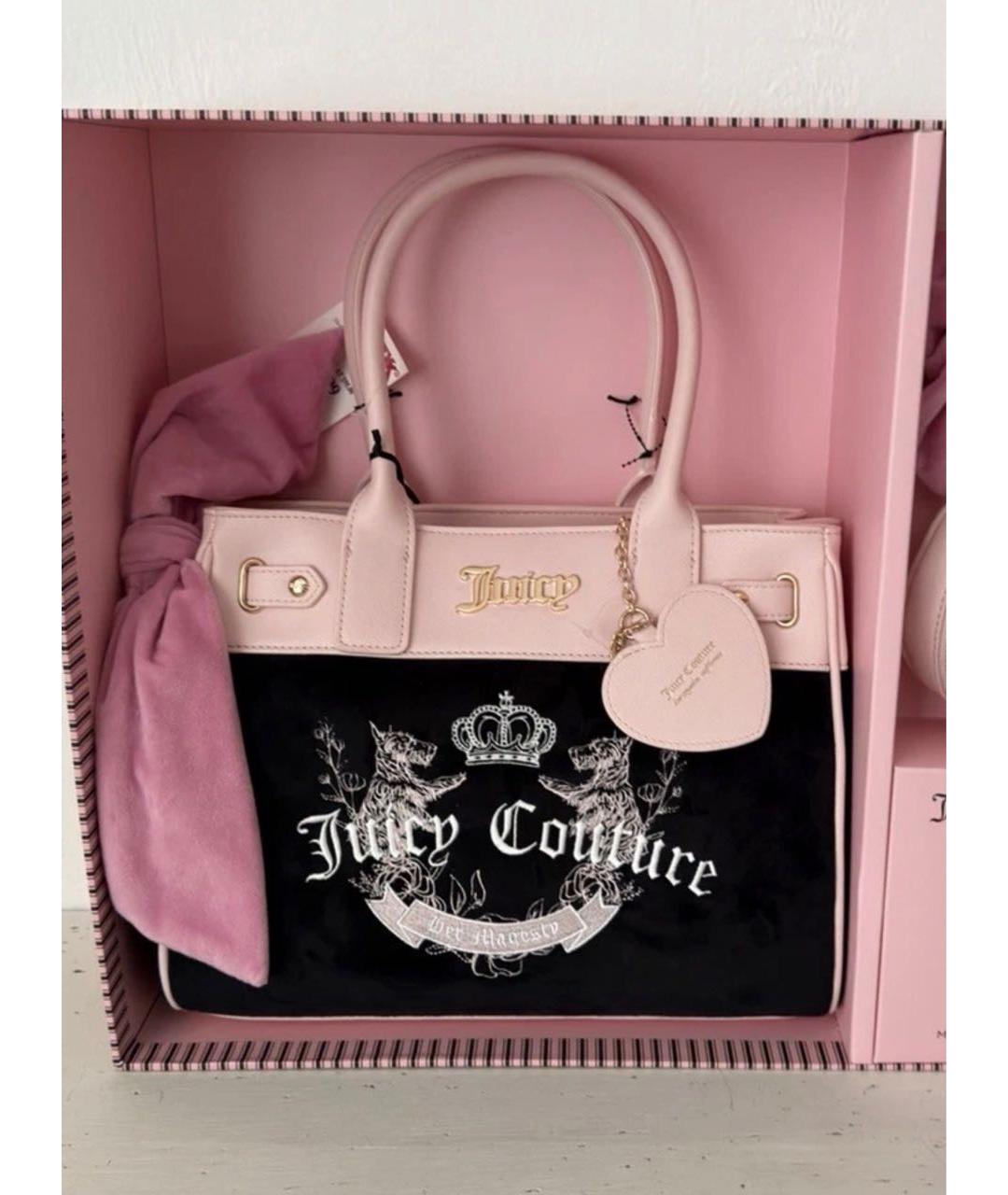 JUICY COUTURE Черная сумка через плечо, фото 4