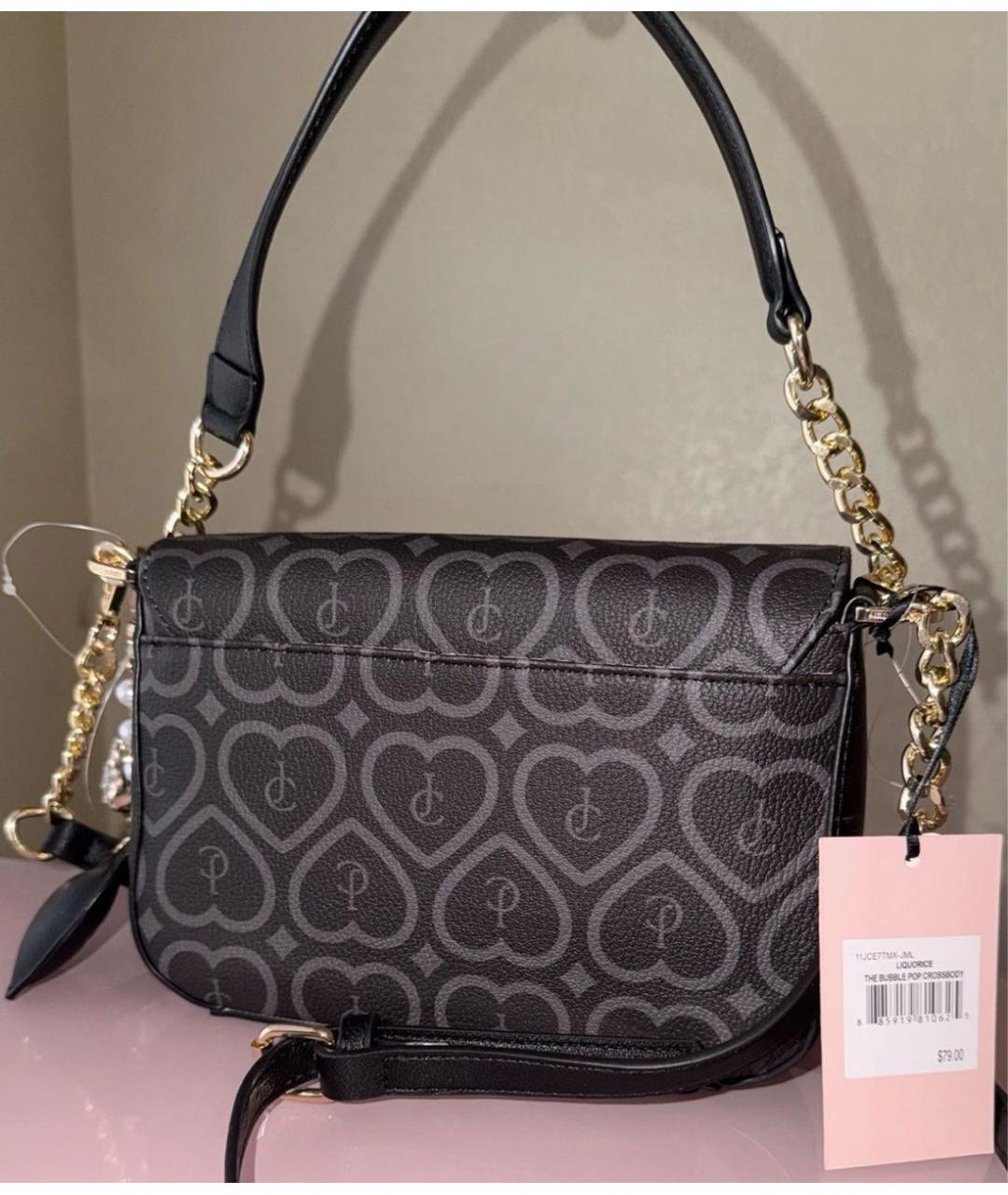 JUICY COUTURE Черная сумка через плечо, фото 2