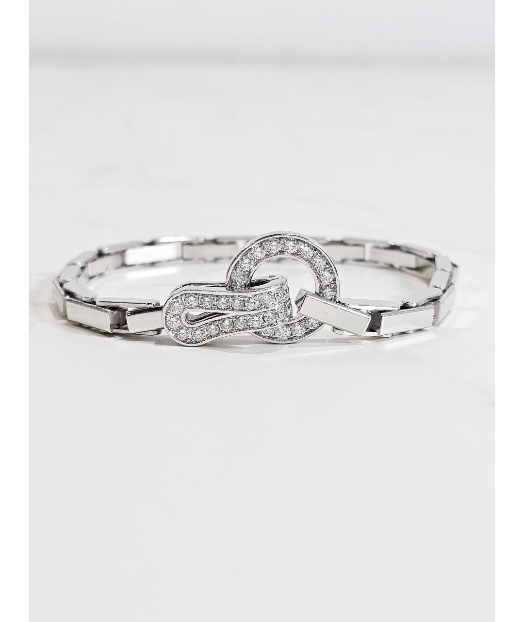 CARTIER Серебряный браслет из белого золота, фото 2