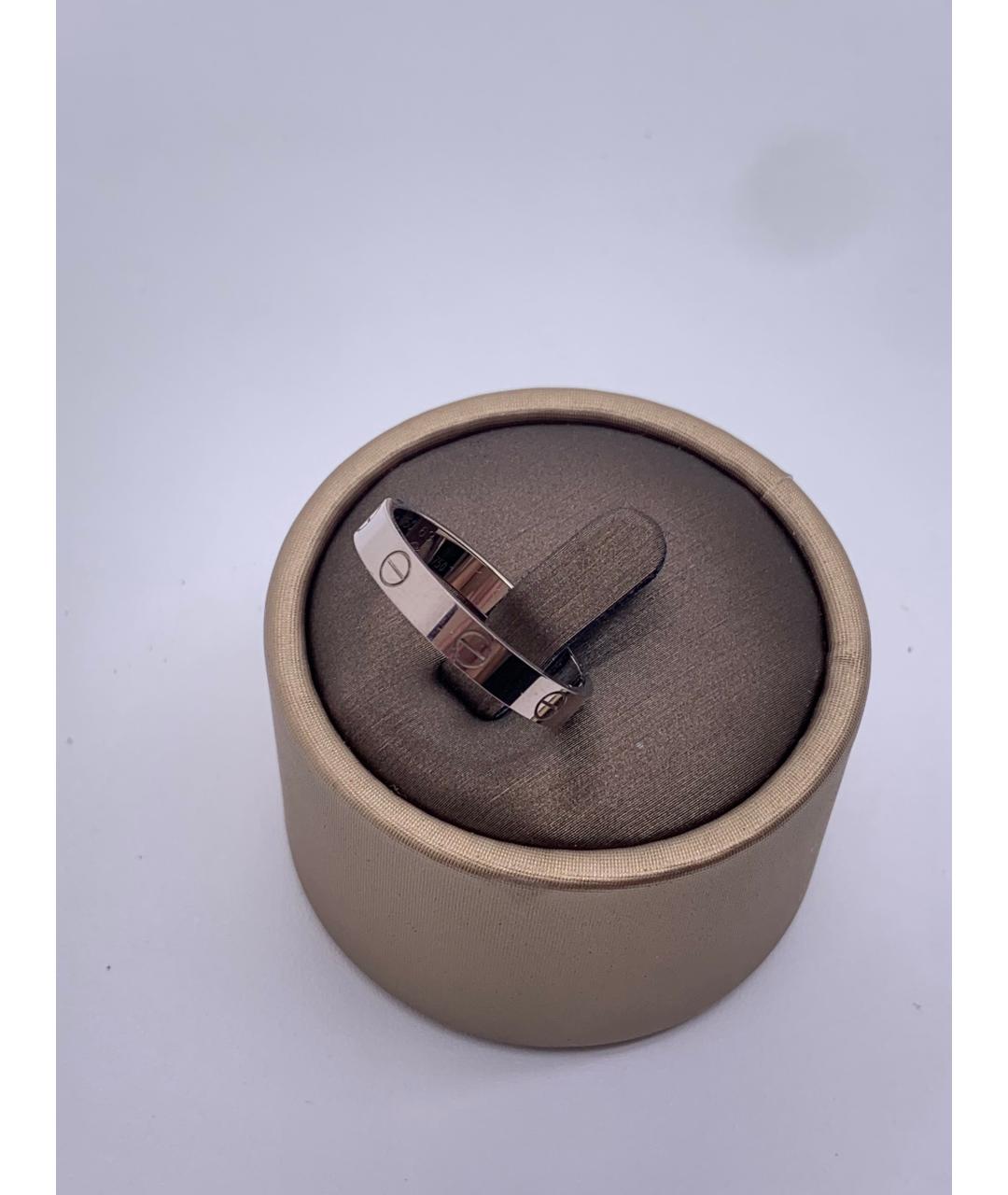 CARTIER Серебряное кольцо из белого золота, фото 2