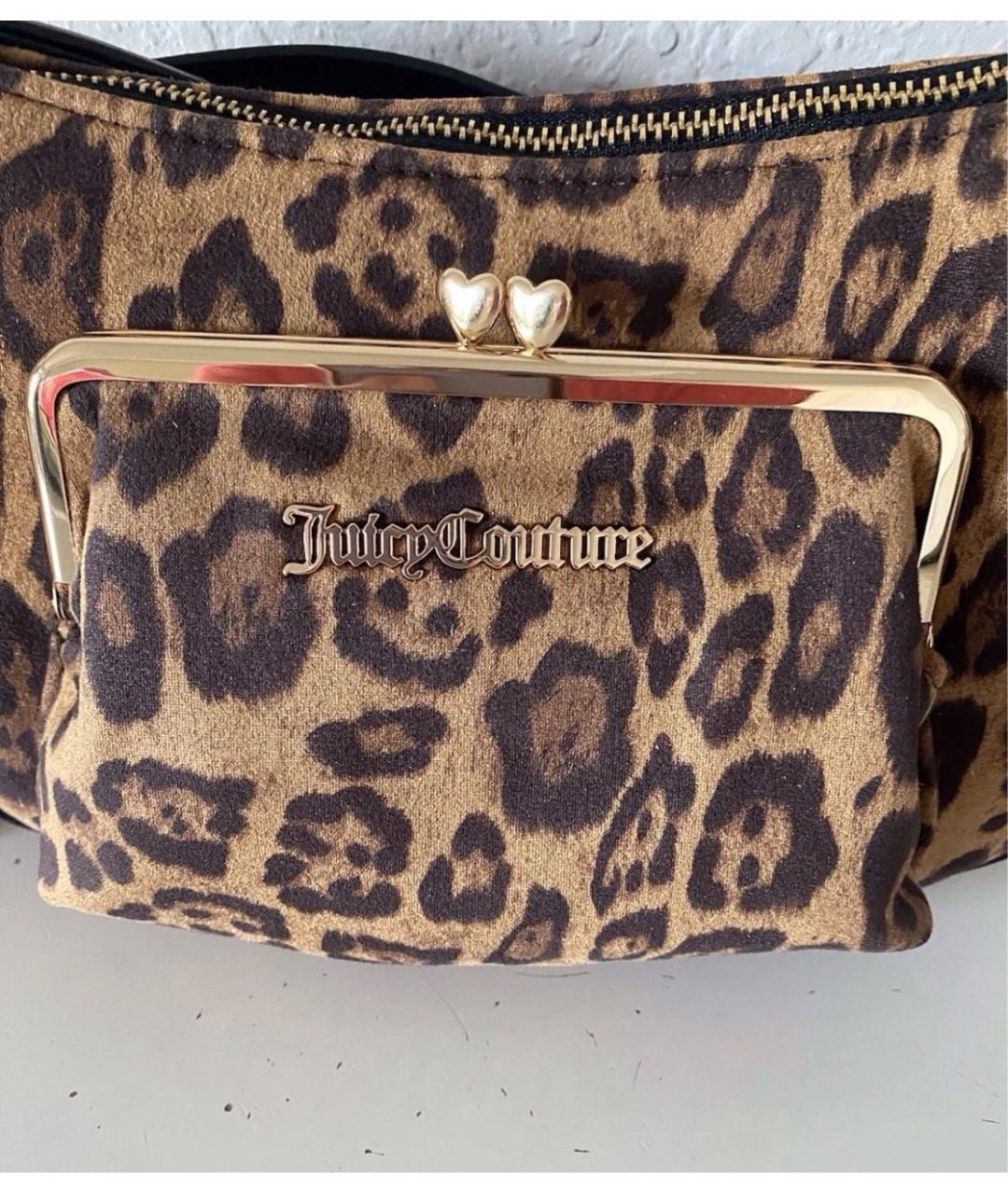 JUICY COUTURE Коричневая сумка тоут, фото 2