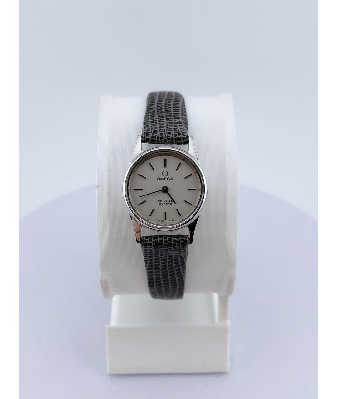 OMEGA Серебряные стальные часы, фото 10
