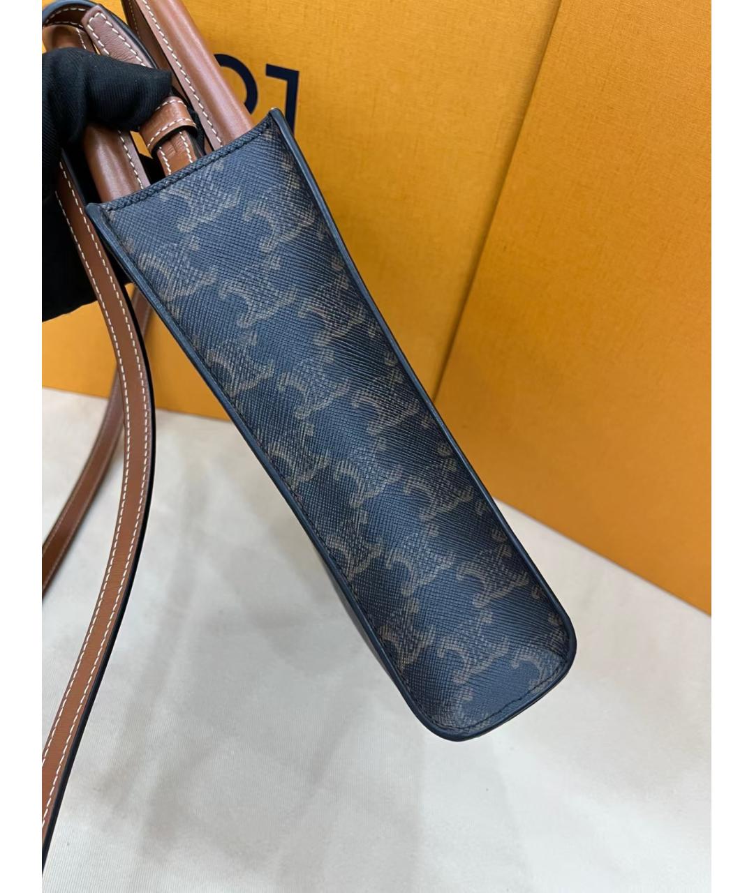 CELINE Черная сумка через плечо, фото 4