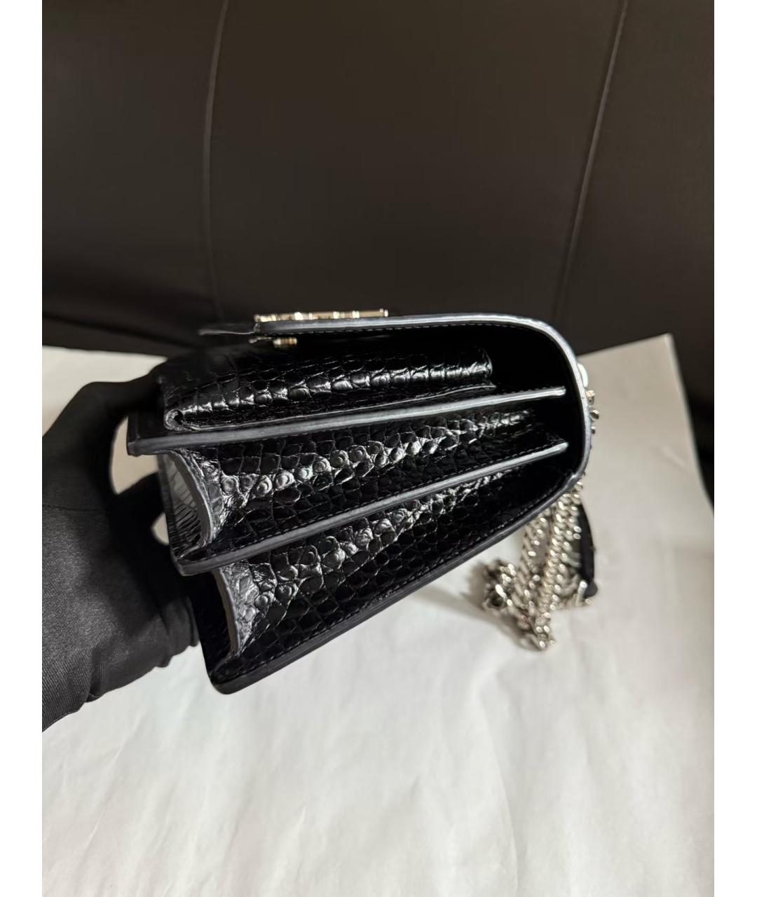 SAINT LAURENT Черная сумка через плечо, фото 3