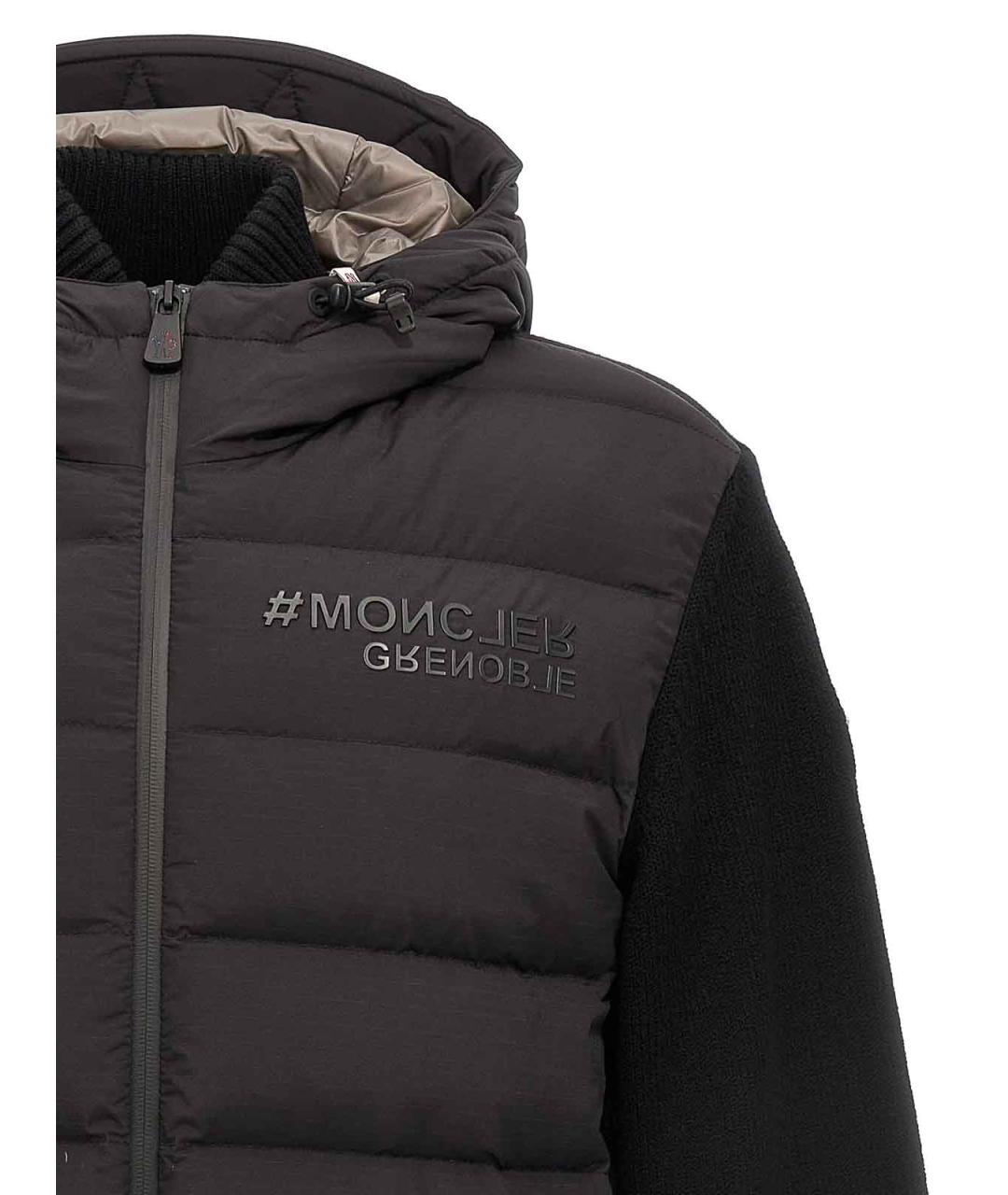 MONCLER Черная куртка, фото 3
