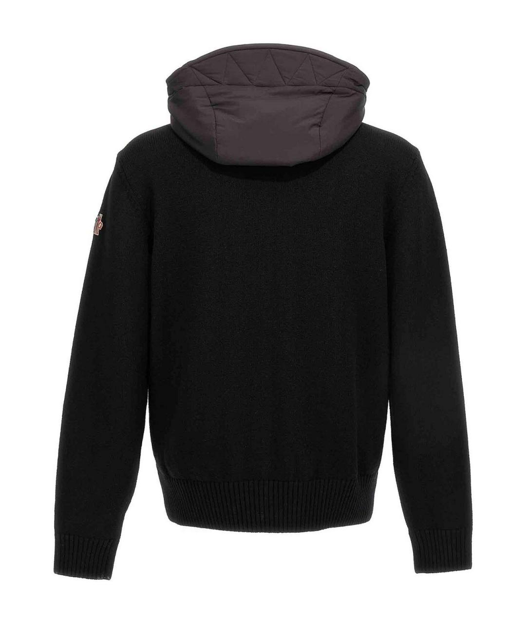 MONCLER Черная куртка, фото 2