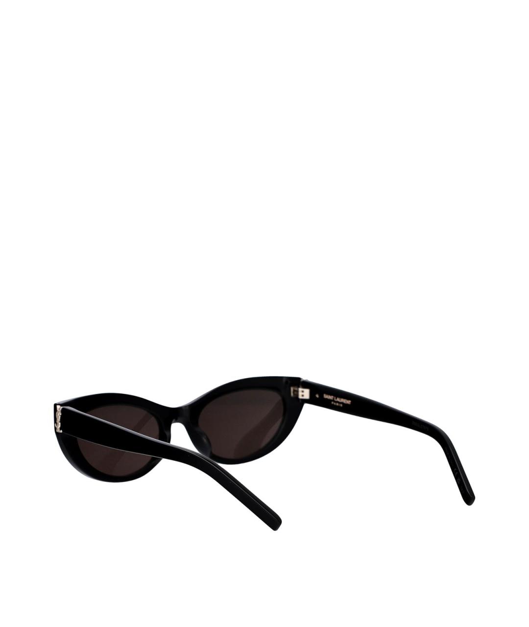 SAINT LAURENT Черные солнцезащитные очки, фото 4