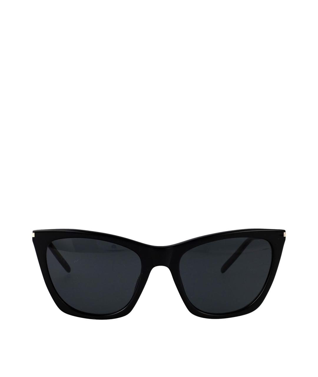 SAINT LAURENT Черные солнцезащитные очки, фото 1