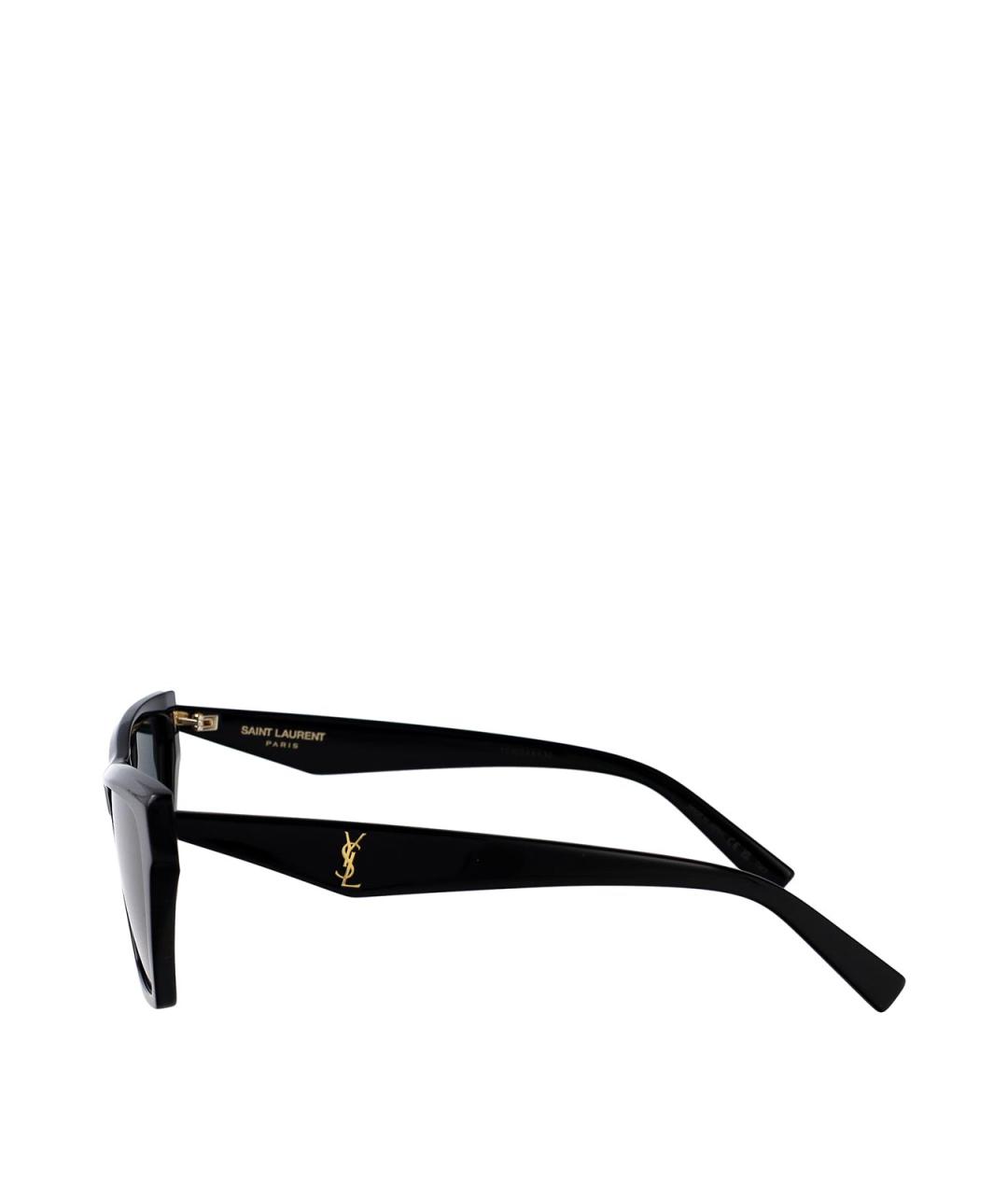 SAINT LAURENT Черные солнцезащитные очки, фото 3
