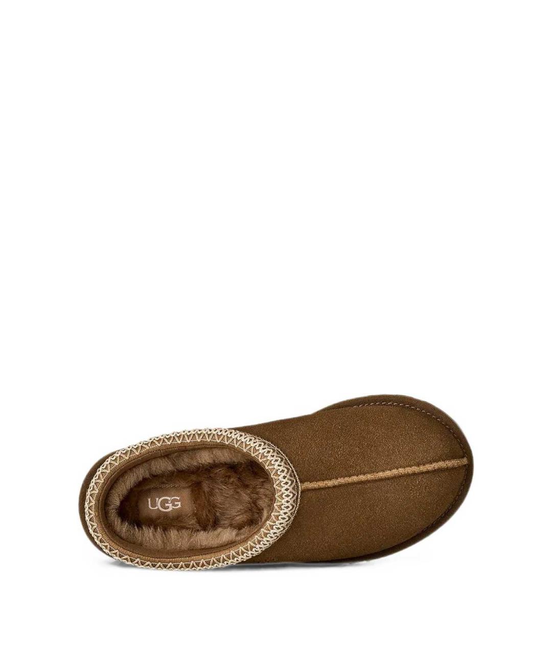 UGG Коричневые замшевые сабо, фото 5