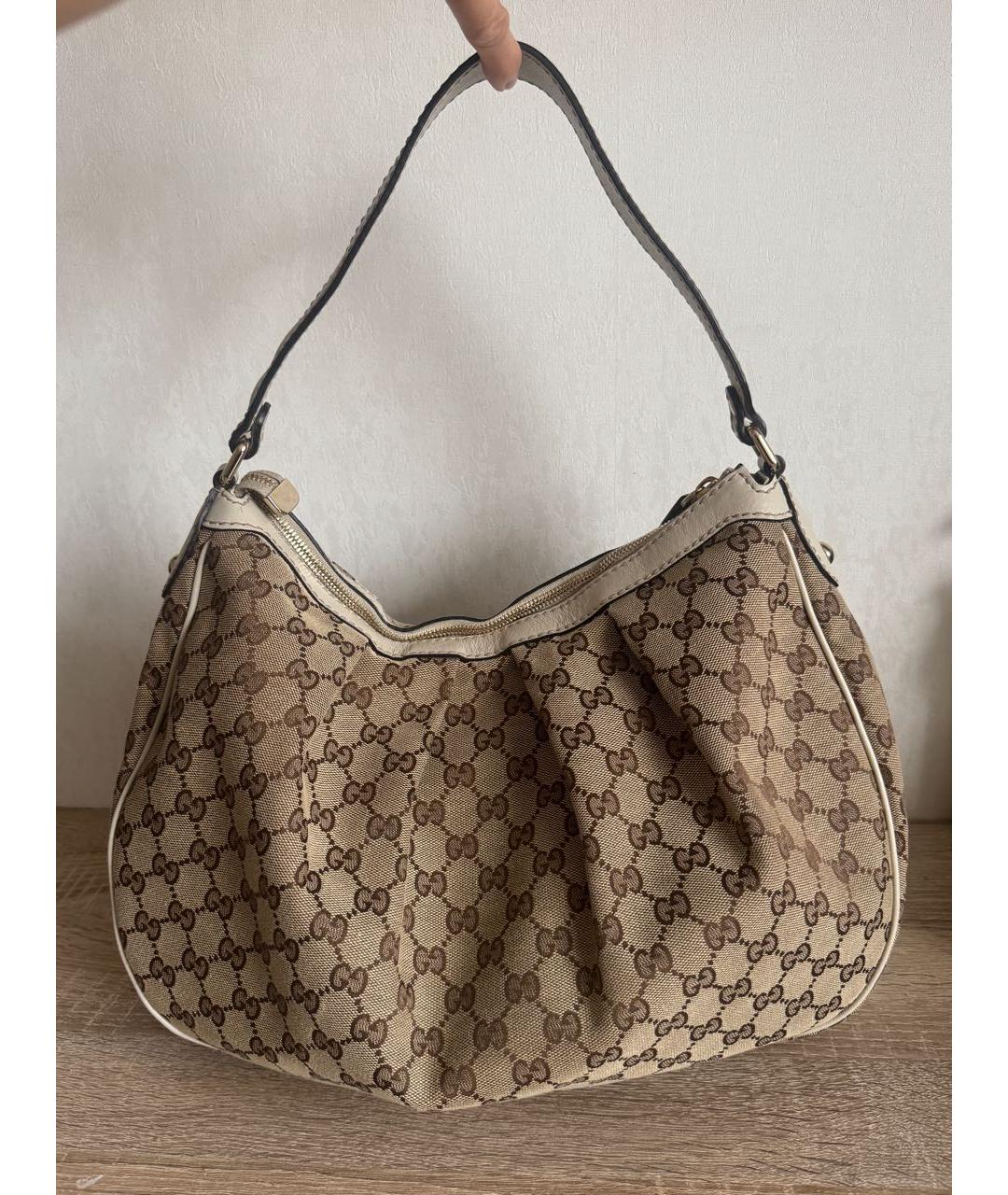 GUCCI Бежевая сумка через плечо, фото 2