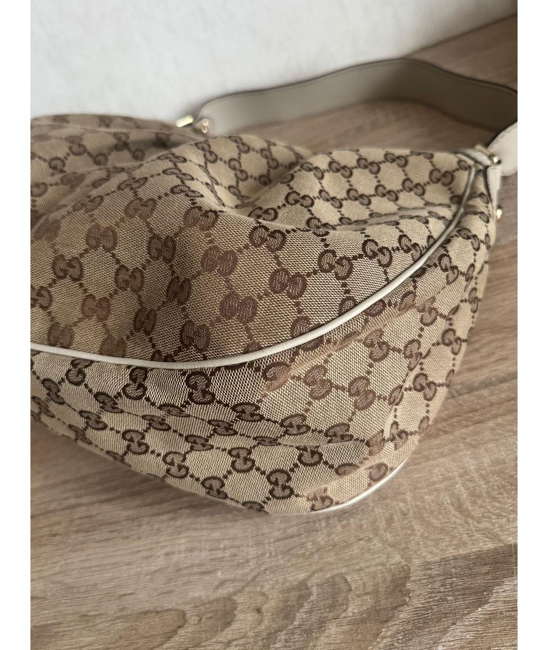 GUCCI Бежевая сумка через плечо, фото 3