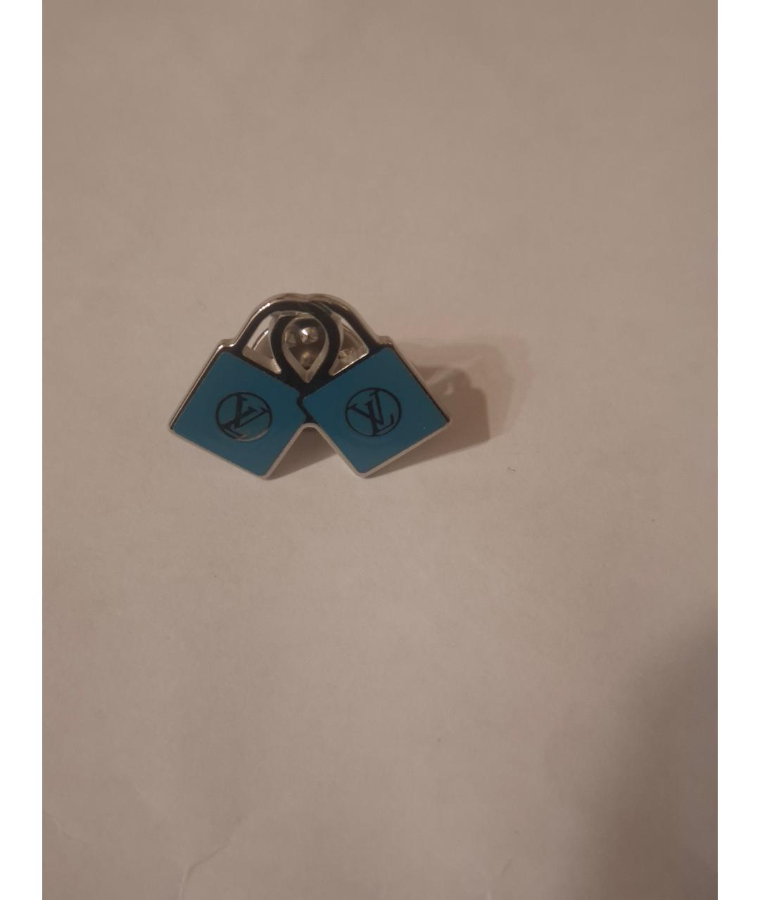 LOUIS VUITTON Бирюзовая ключница, фото 4