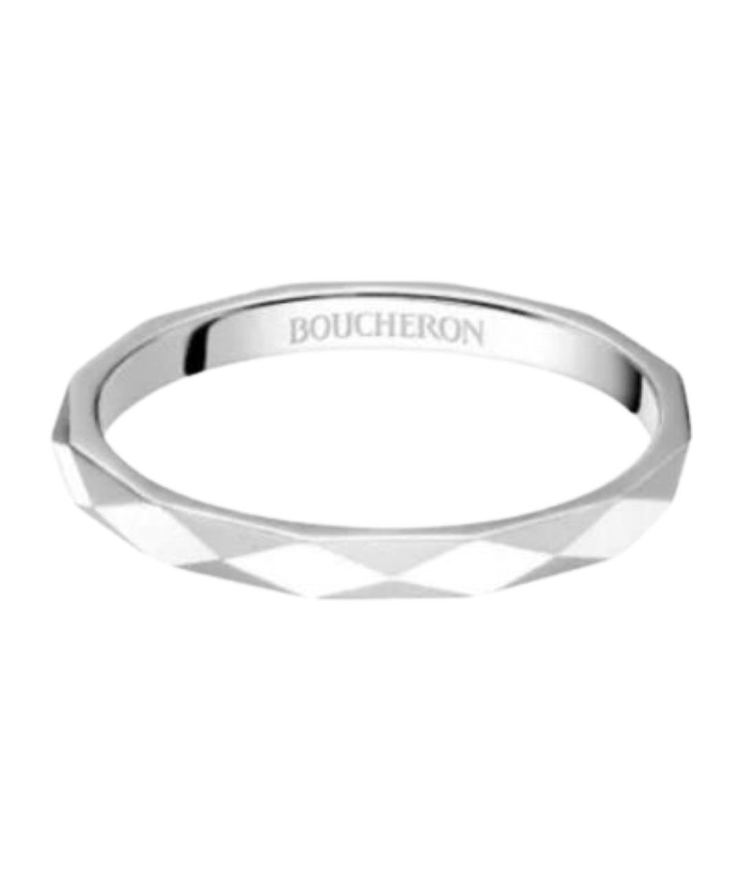 BOUCHERON Серебряное платиновое кольцо, фото 1