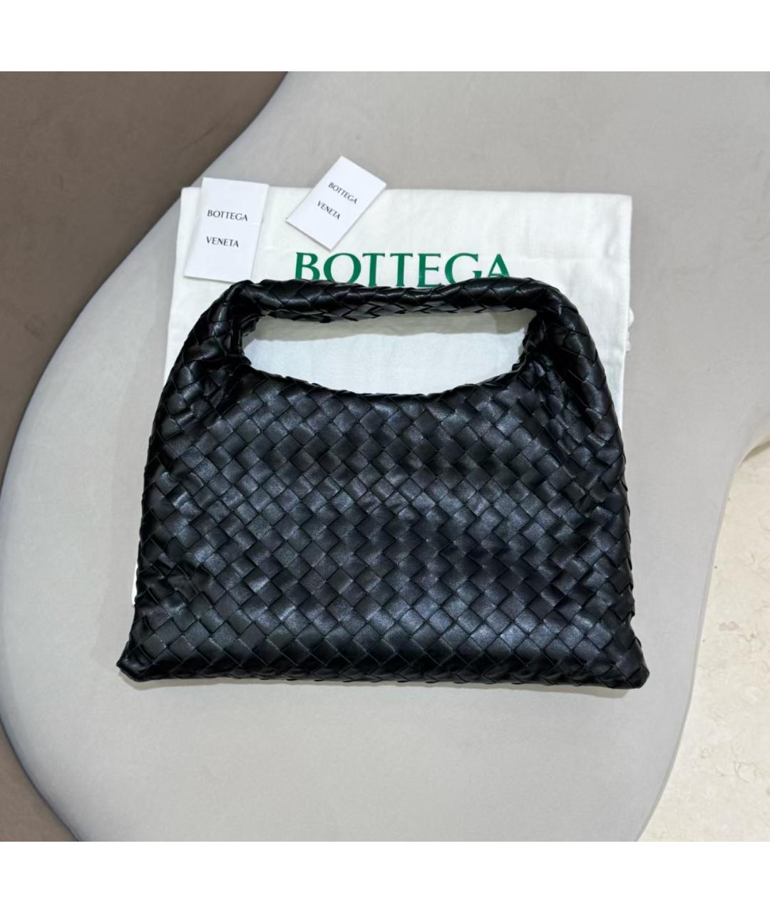 BOTTEGA VENETA Черная сумка тоут, фото 2