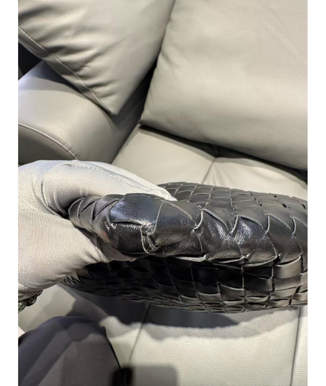 BOTTEGA VENETA Черная сумка тоут, фото 5