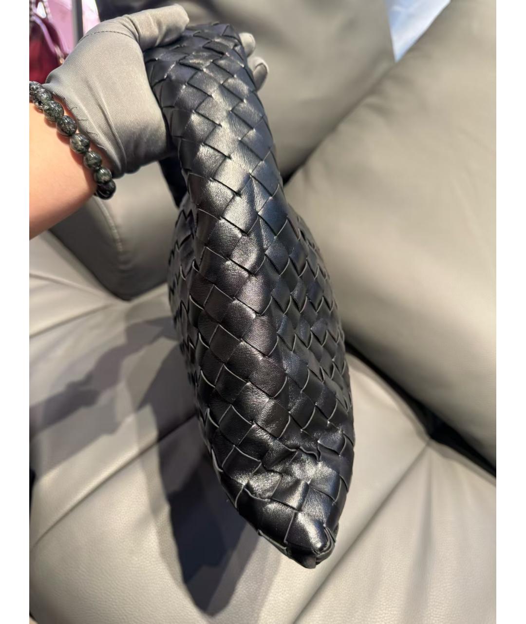 BOTTEGA VENETA Черная сумка тоут, фото 4