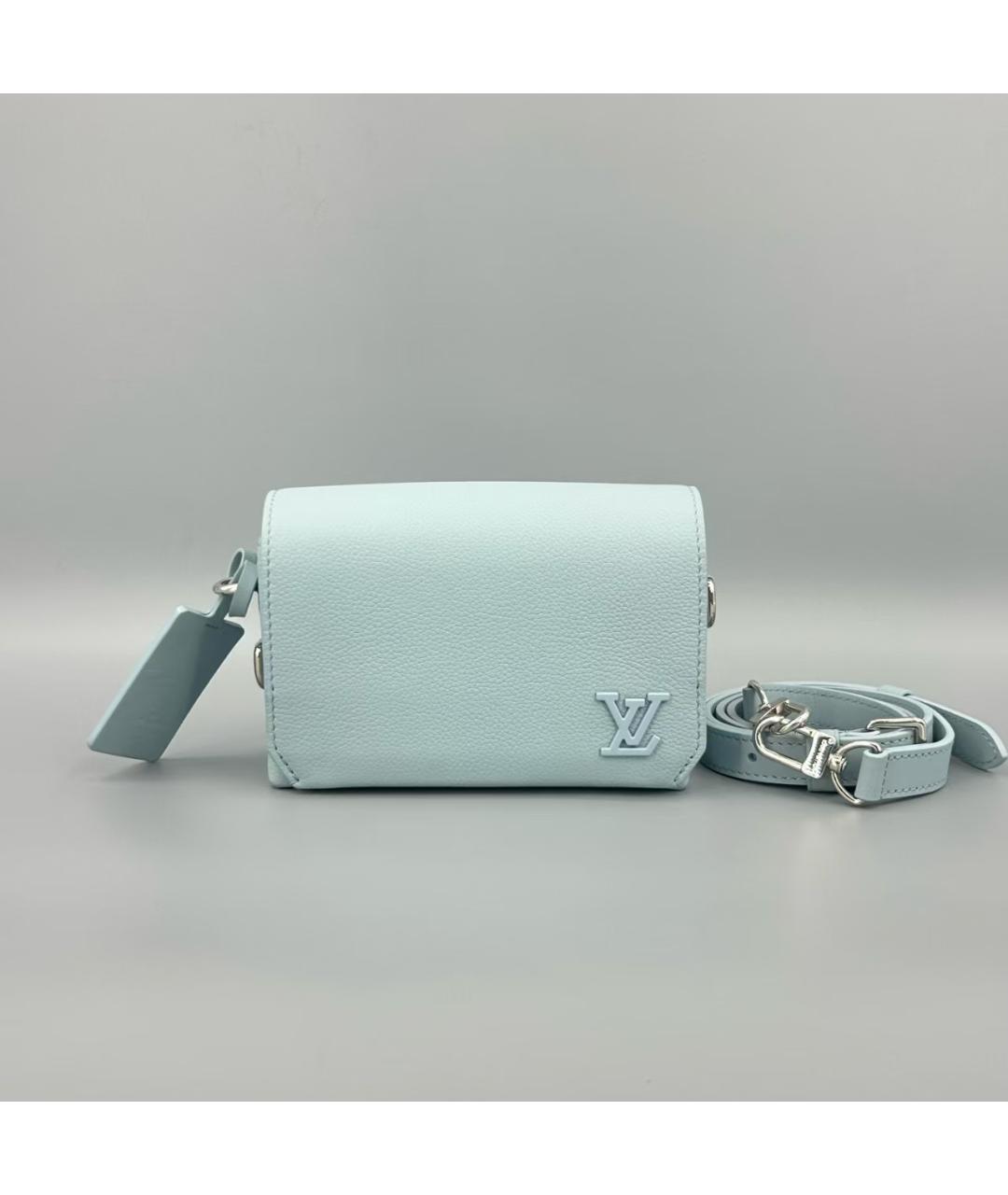 LOUIS VUITTON Бирюзовая сумка через плечо, фото 3