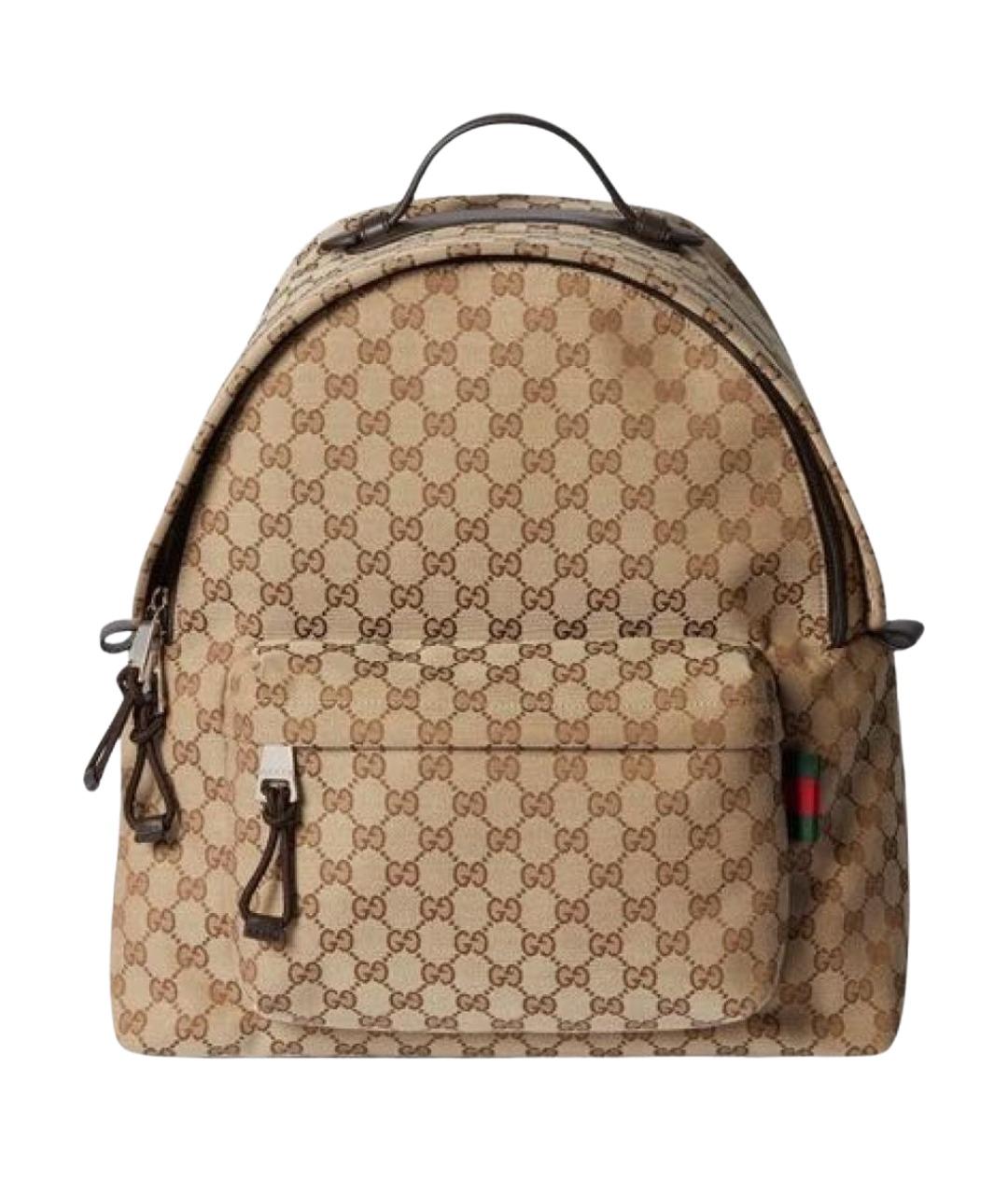 GUCCI Бежевый рюкзак, фото 1