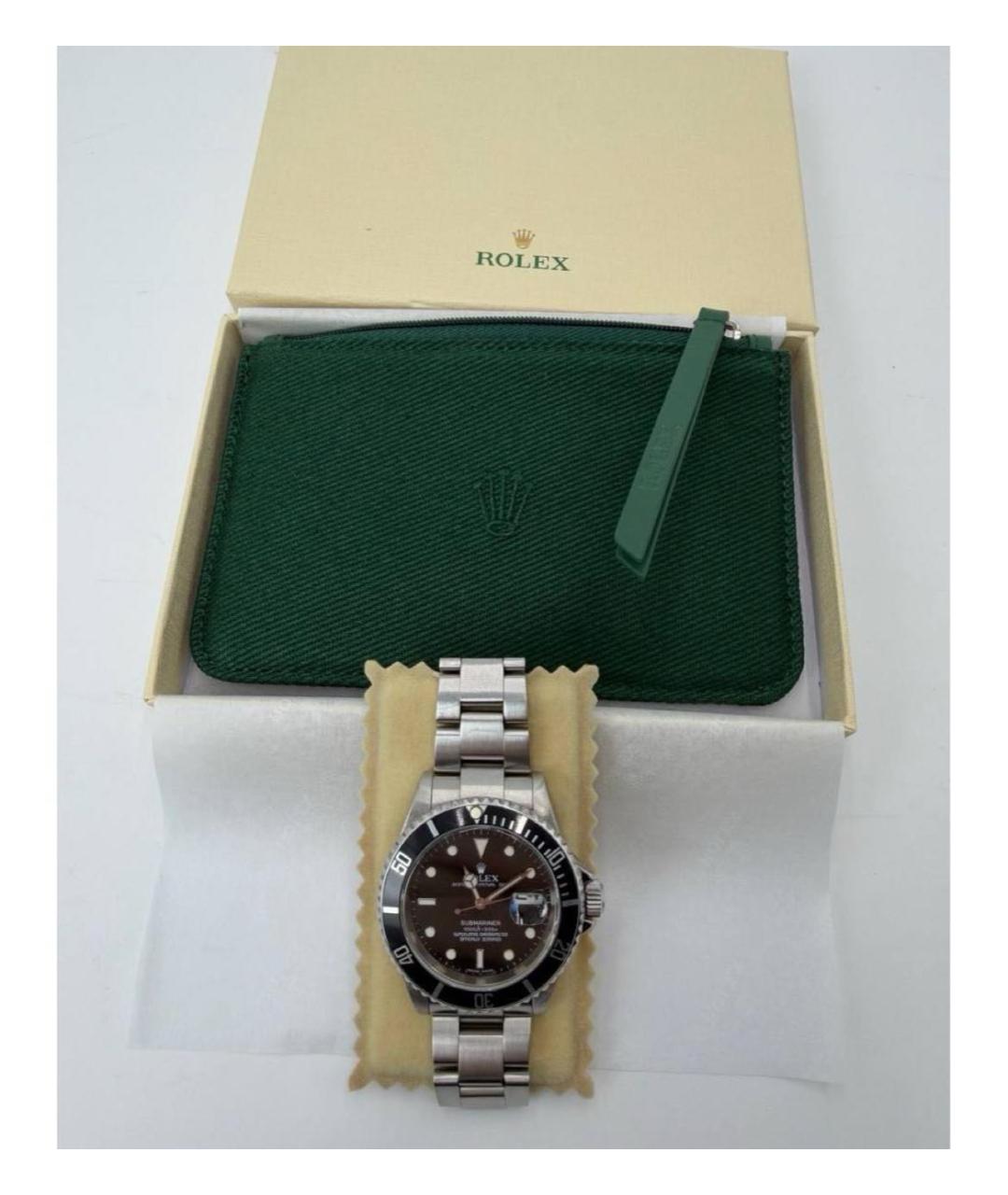 ROLEX Зеленый кошелек, фото 5