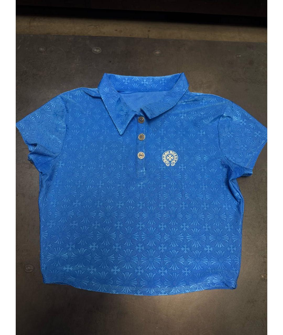 CHROME HEARTS Синий костюм с юбками, фото 2