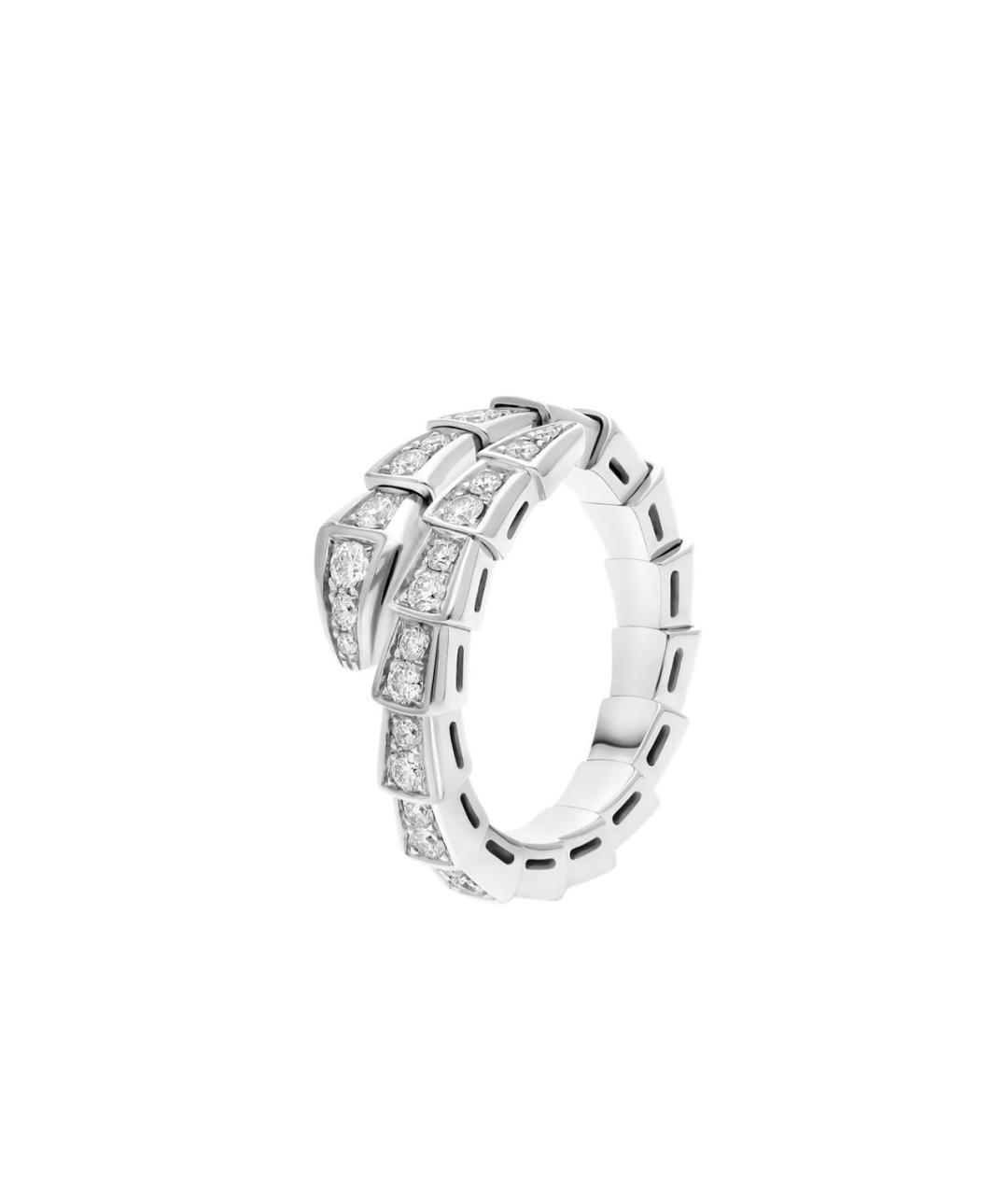 BVLGARI Серебряное кольцо из белого золота, фото 4