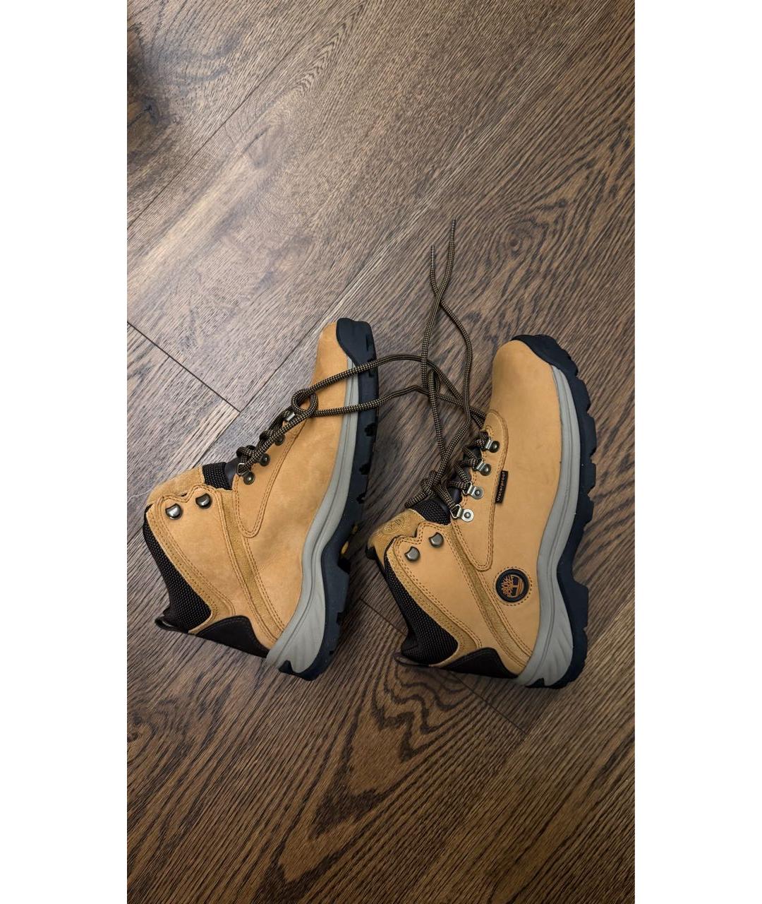TIMBERLAND Бежевые высокие ботинки, фото 4