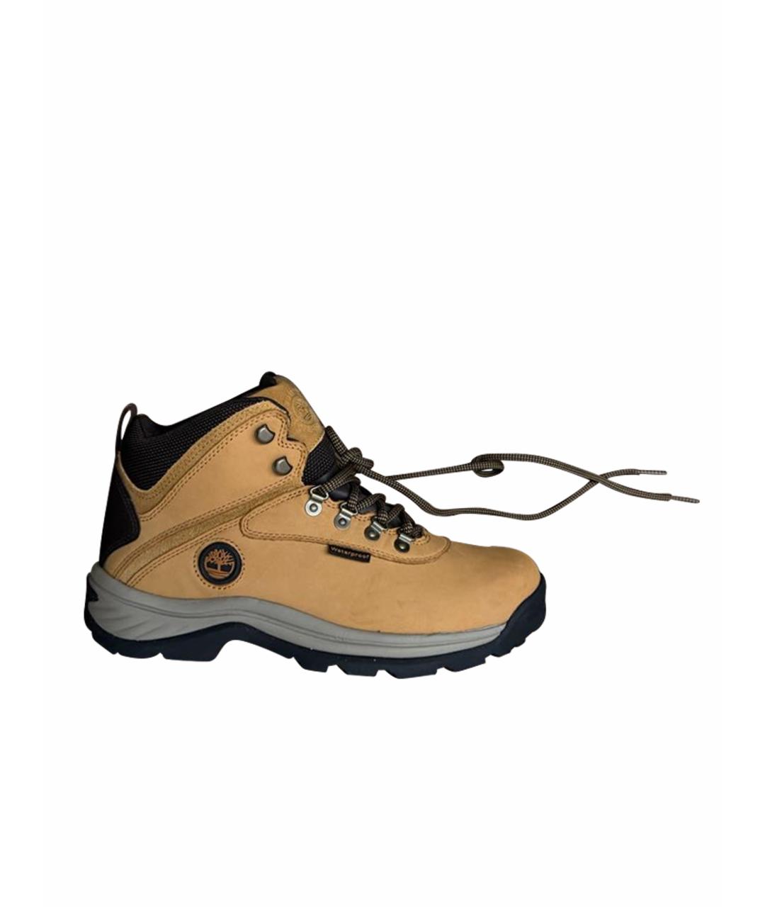 TIMBERLAND Бежевые высокие ботинки, фото 1