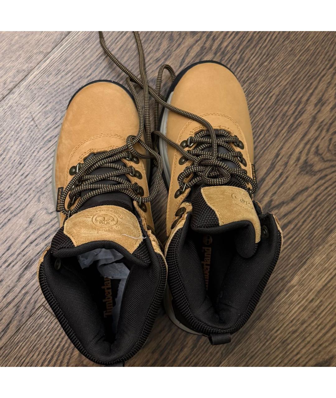 TIMBERLAND Бежевые высокие ботинки, фото 2