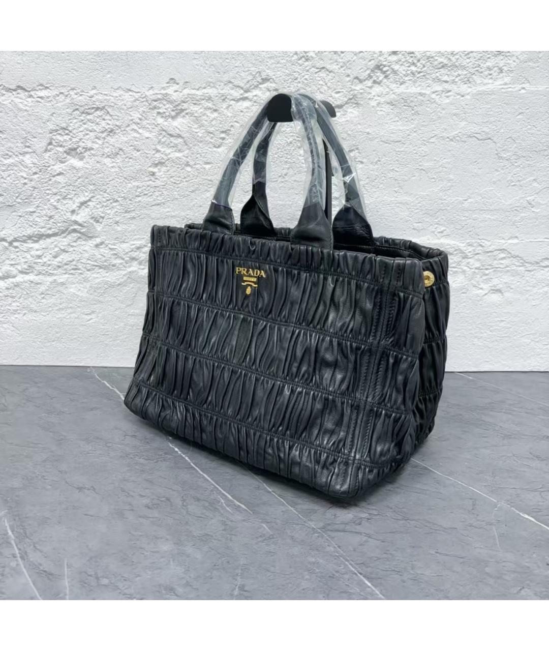 PRADA Черная сумка тоут, фото 3