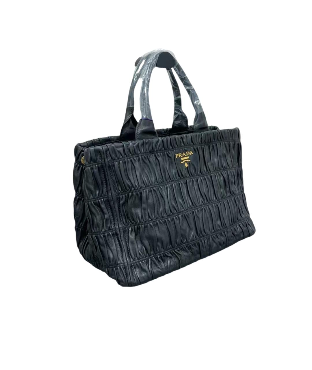 PRADA Черная сумка тоут, фото 5