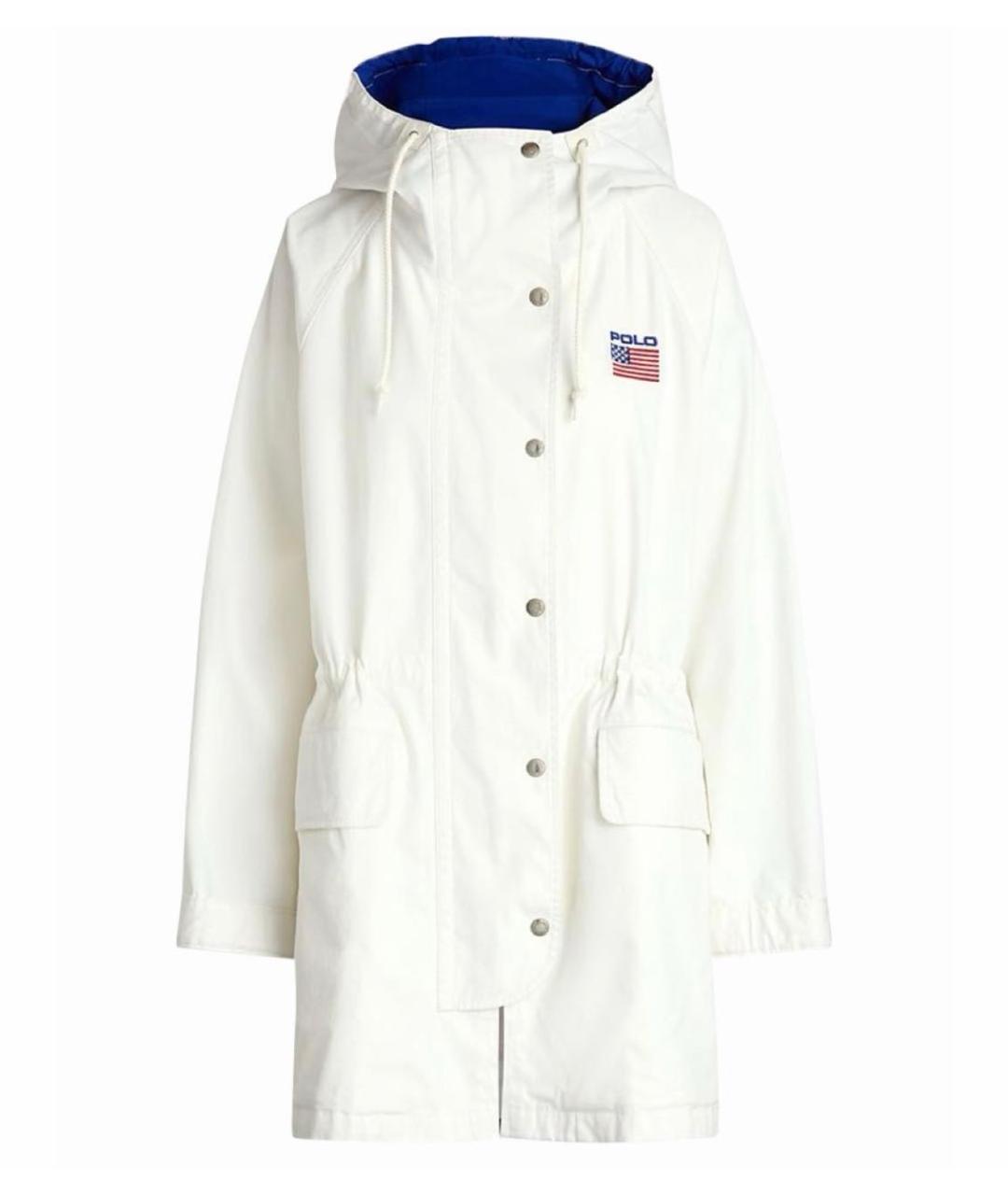 POLO RALPH LAUREN Белая хлопковая куртка, фото 1