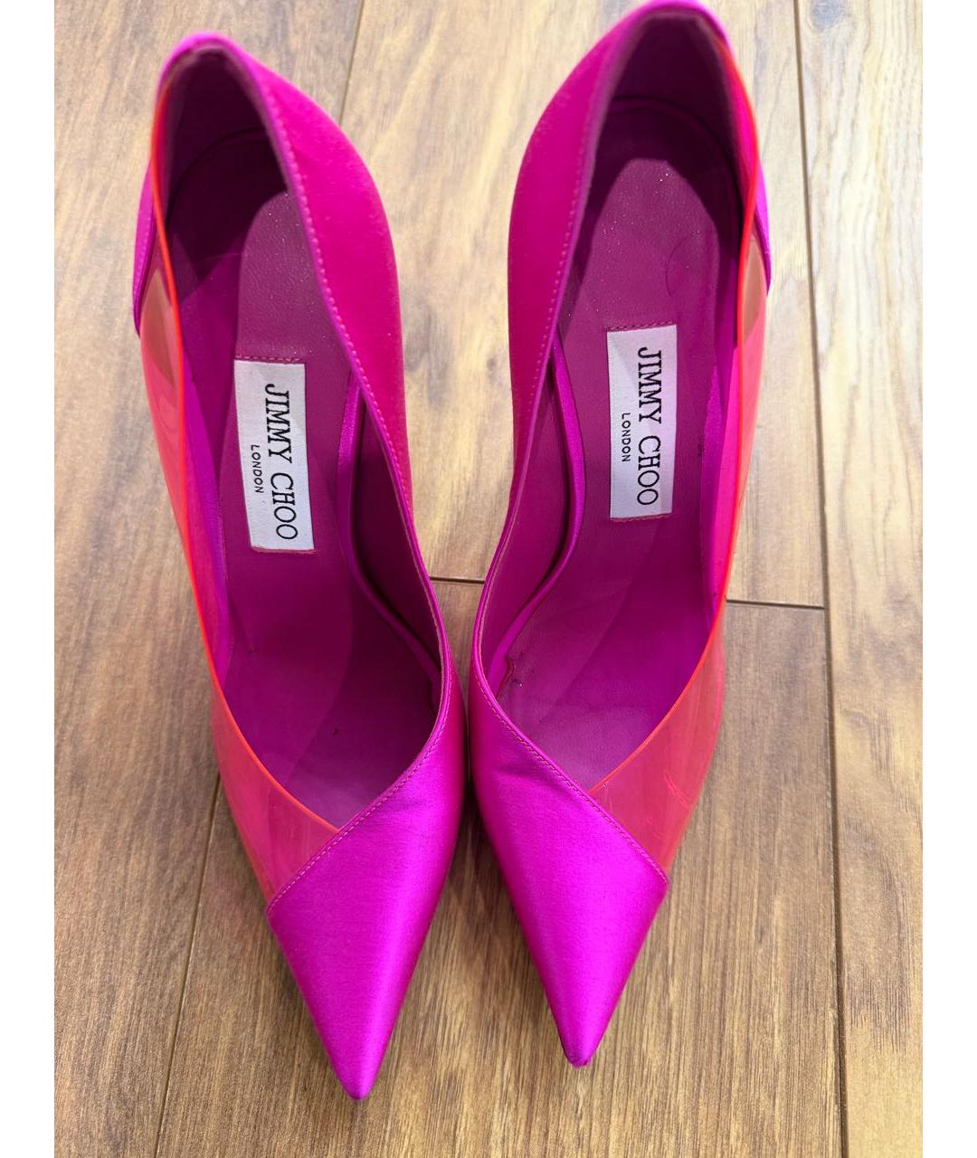 JIMMY CHOO Фуксия туфли, фото 4