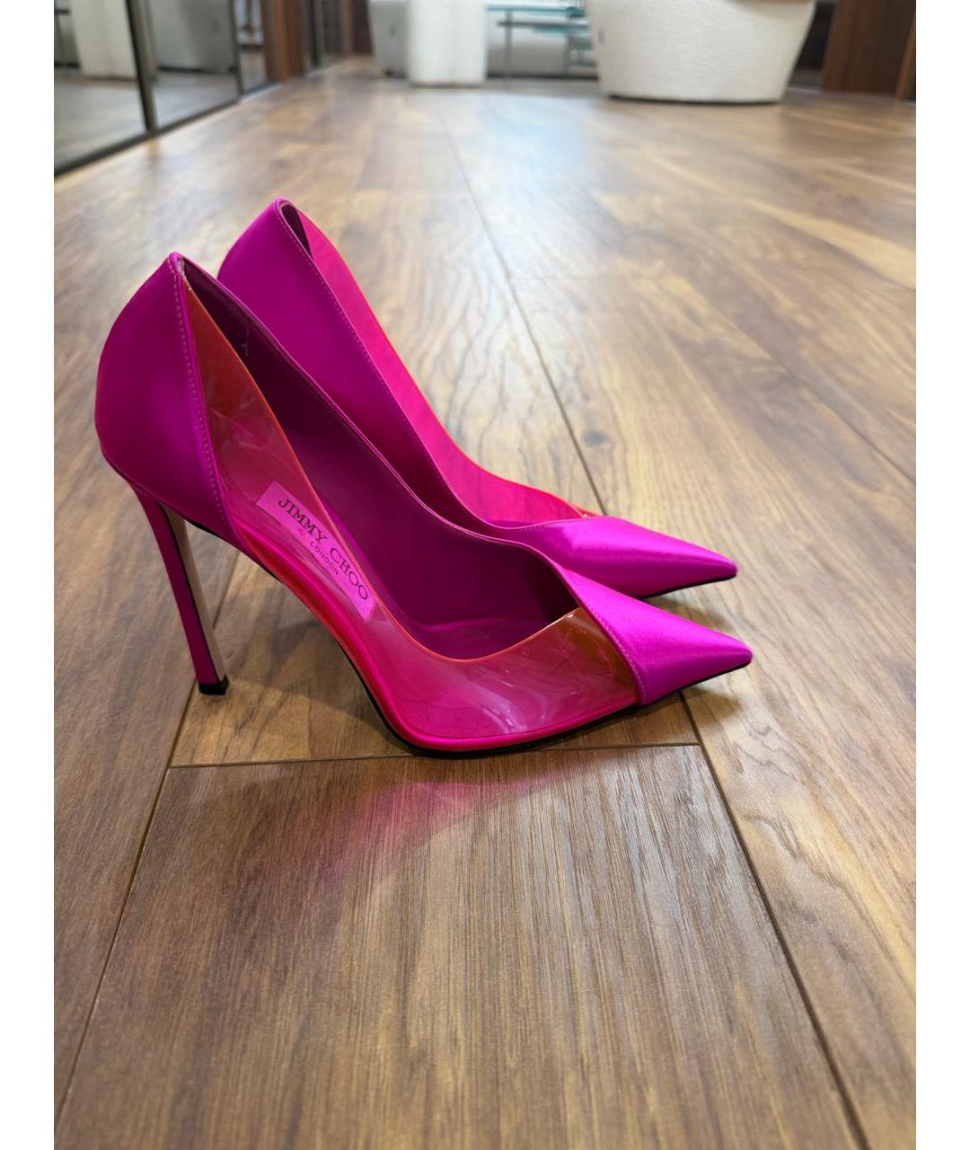 JIMMY CHOO Фуксия туфли, фото 8