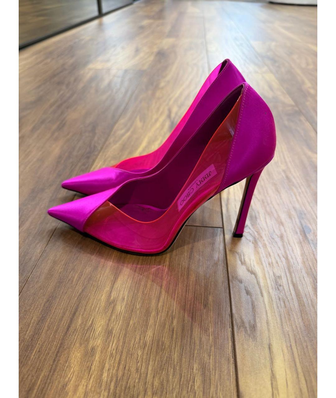 JIMMY CHOO Фуксия туфли, фото 3