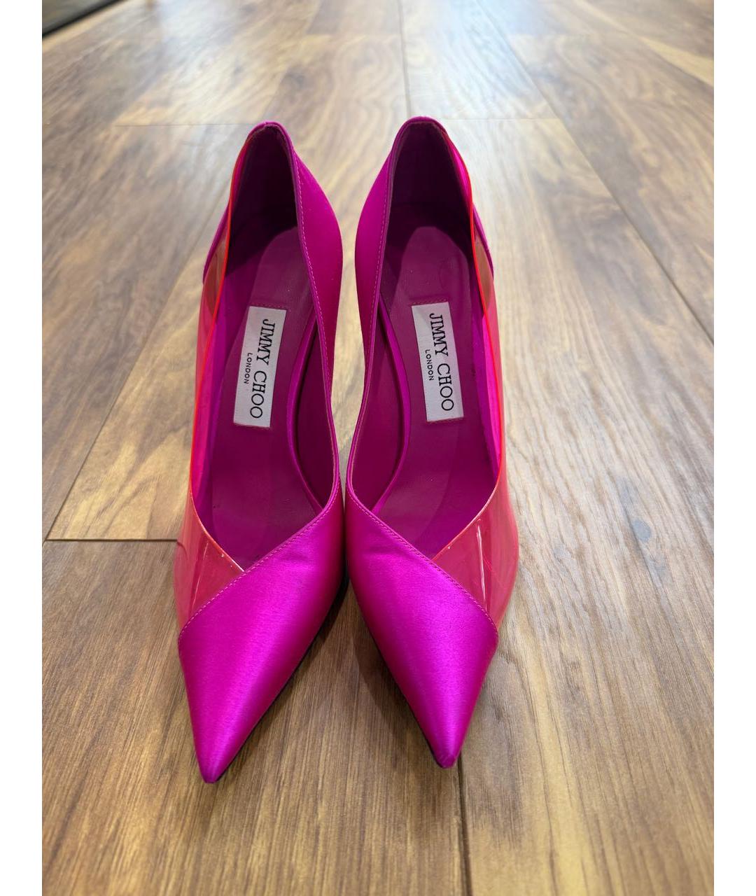 JIMMY CHOO Фуксия туфли, фото 2