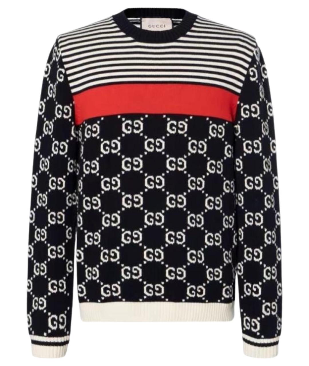 GUCCI Мульти хлопковый джемпер / свитер, фото 1