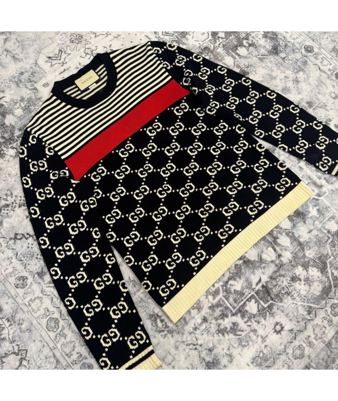 GUCCI Мульти хлопковый джемпер / свитер, фото 3