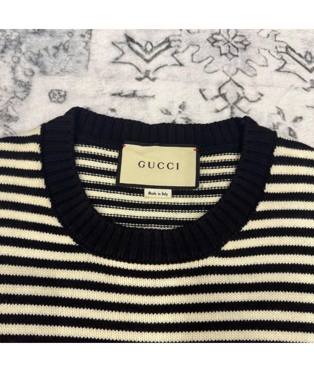 GUCCI Мульти хлопковый джемпер / свитер, фото 6