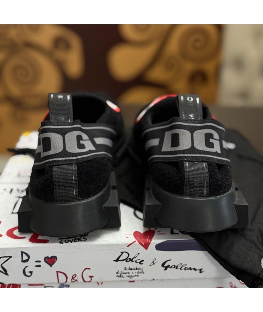 DOLCE&GABBANA Черные слипоны, фото 4