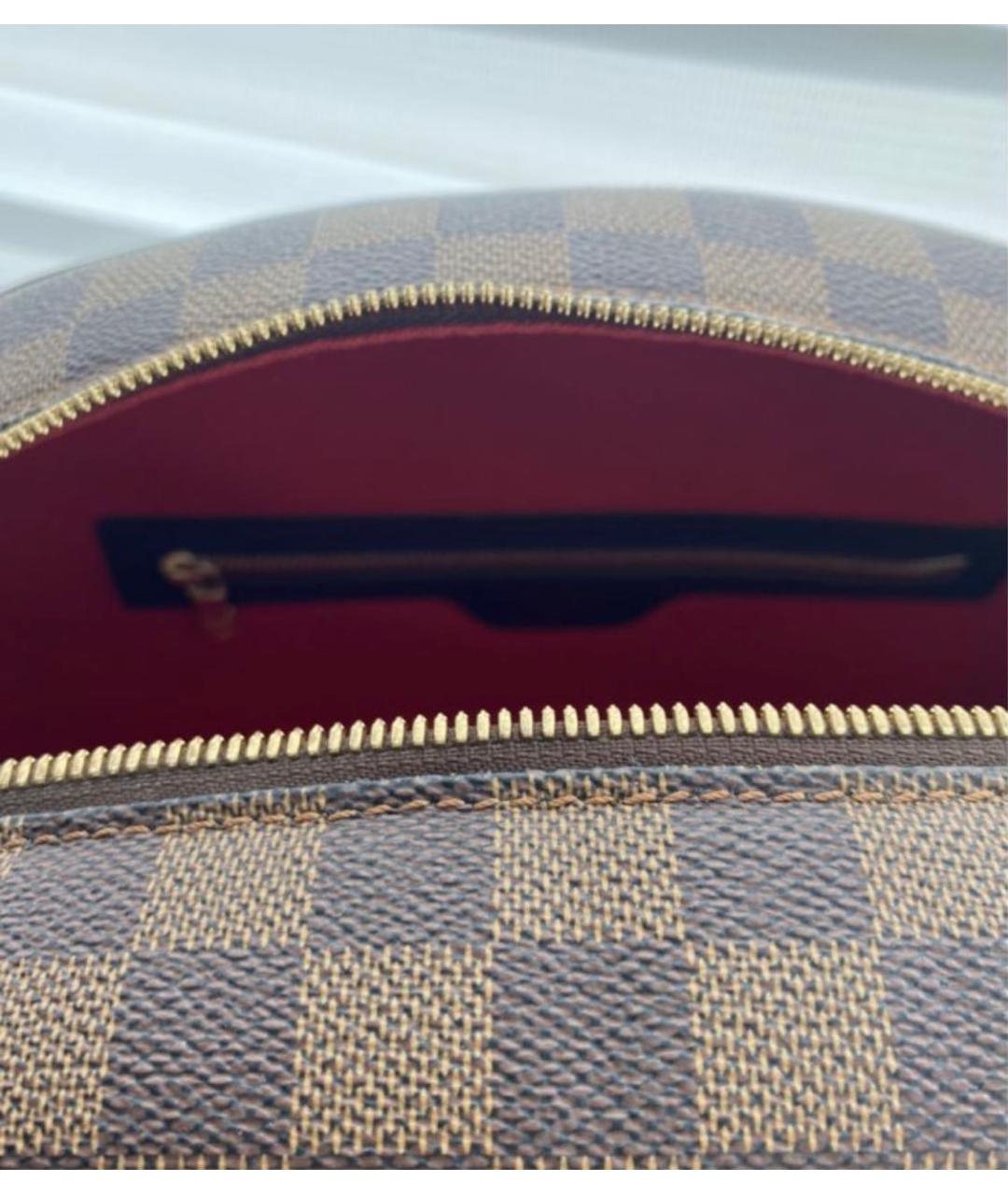 LOUIS VUITTON Коричневая дорожная/спортивная сумка, фото 7