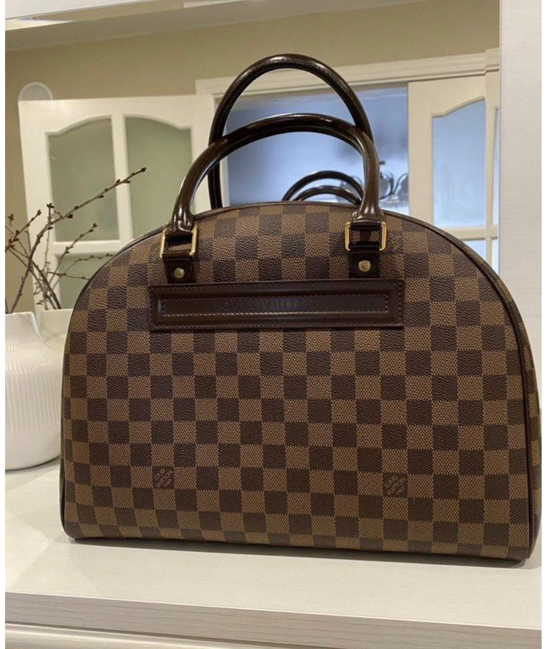 LOUIS VUITTON Коричневая дорожная/спортивная сумка, фото 8