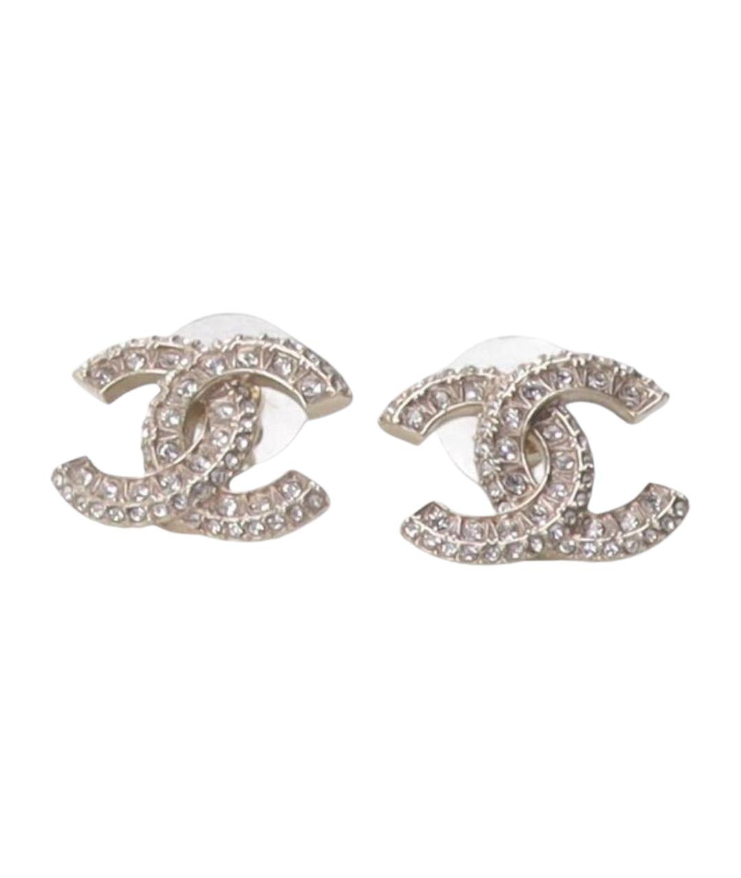 CHANEL Золотые серьги, фото 1